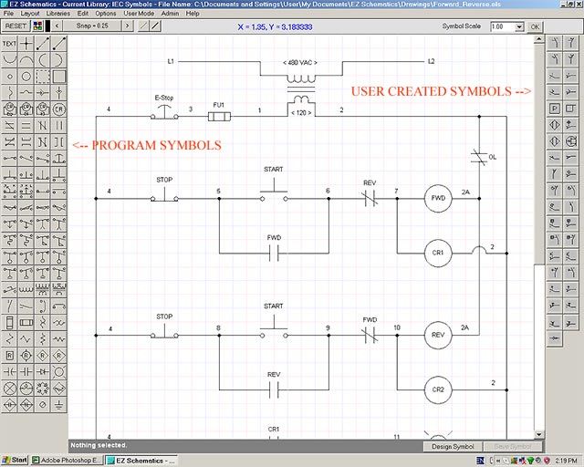 EZ Schematics software